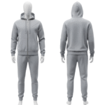 Cotton Zipper Hoodie
