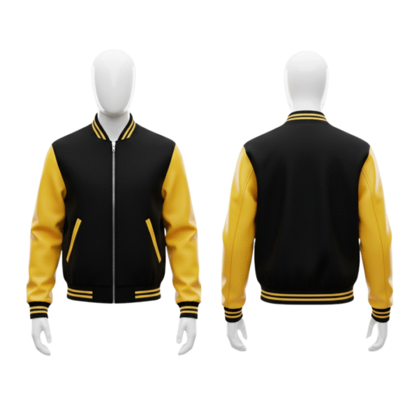 PU Arms Varsity Jacket